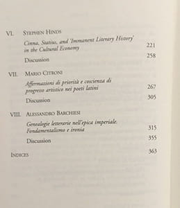 L'Histoire Litteraire Immanente Dans La Poesie Latine (Entretiens Sur L'antiquite Classique De La Fondation Hardt Band 47)