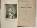 Huit annees d'emigration. Souvenirs de l'abbe G.-J. Martinant de Preneuf . 1792-1801. Publies avec une introduction et des notes par G. Vanel. ...