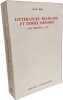 Litterature Francaise et Pensee Hindoue des Origines &agrave; 1950. Bi&egrave;s Jean