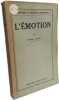 L'&eacute;motion. Dejean Ren&eacute;e