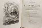 Chansons de P.-J. De B&eacute;ranger anciennes et posthumes - nouvelle &eacute;dition populaire. P.-J. De B&eacute;ranger