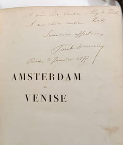 Amsterdam et Venise