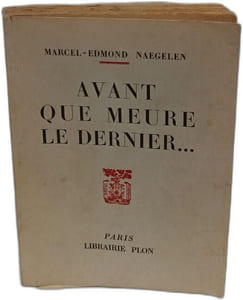 Avant que meure le dernier