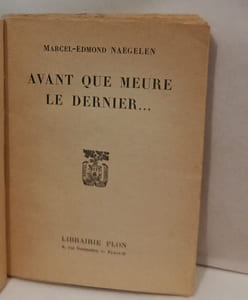 Avant que meure le dernier