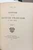 Histoire de la peinture fran&ccedil;aise au XVIIIe si&egrave;cle - TOME I. Louis R&eacute;au