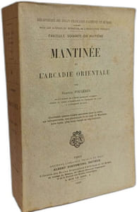 Mantinée et l'Arcadie orientale