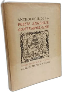 Anthologie de la poésie anglaise contemporaine