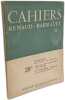 Cahiers Renaud Barrault 20 bis. Collectif