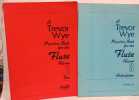 A beginner's book for the flute - Part One + Part Two + practice book for the flute: VOLUME 1-3-4-6. Trevor Wye