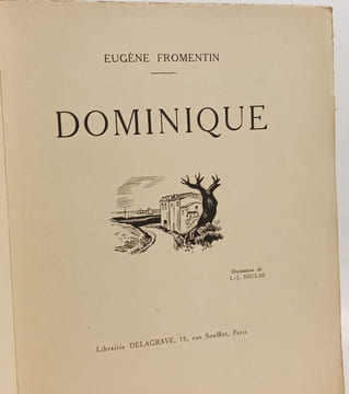 Dominique. Fromentin Eugène