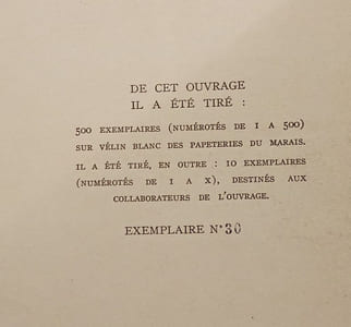 Le Mans a travers la cité - exemplaire numéroté