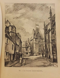 Le Mans a travers la cité - exemplaire numéroté