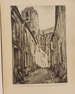 Le Mans a travers la cité - exemplaire numéroté