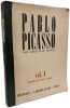 PABLO PICASSO PAR CHRISTIAN ZERVOS VOL 1 OEUVRES DE 1895 A 1906. Christian Zervos