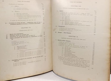 Les lacs français. Delebecque André