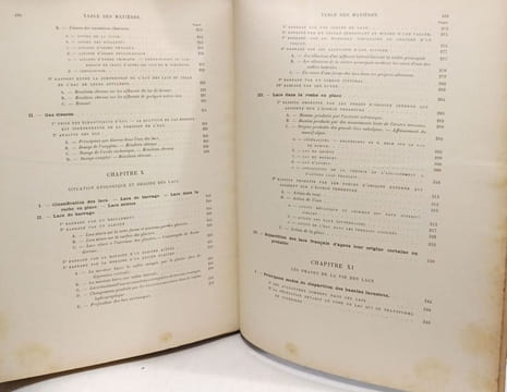 Les lacs français. Delebecque André