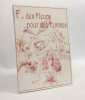 F des fleurs pour des femmes : Recueil de po&egrave;mes en hommage &agrave; la femme. Gillie-Guilbert Claire  Fritsch Lucienne