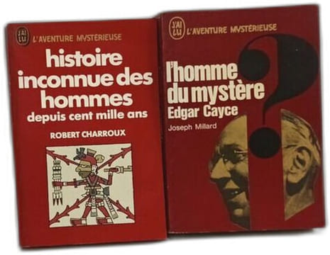 Vivons-nous plus d'une vie? + Le livre du mystère + L'univers des fantômes + L'homme du mystère + Histoire inconnue des hommes --- 5 livres. Iverson