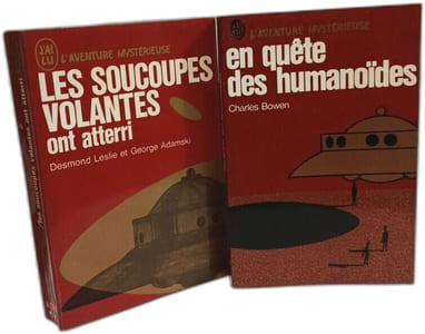 Les soucoupes volantes ont atterri + en quête des humanoïdes --- 2 livres