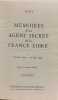 M&eacute;moires d'un agent secret de la France libre - TOME I et II. R&eacute;my