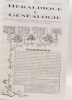 H&eacute;rladique & g&eacute;n&eacute;alogie - 4 ann&eacute;es compl&egrave;tes (4 num&eacute;ros par an) --- du n&deg;174 au n&deg;189 ---- ANNEE 2005-2006-2007-2008. Collectif