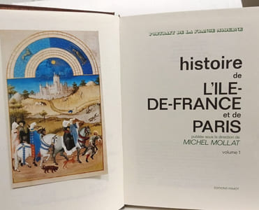 Histoire de l'ile de France et de Paris - VOLUME I et II