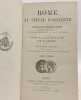 Rome au si&egrave;cle d'Auguste ou voyage d'un Gaulois &agrave; Rome - TOME I II III IV --- 3e &eacute;dition. Dezobry