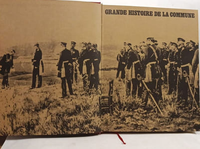 Grande histoire de la commune - 5 tomes complet: I: les origines - II: Les protagonistes - III: une révolution française - IV: la guerre civile - V: les lendemains