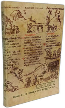 Histoire - Rome et le Moyen Age jusqu'en 1328 + fiches de commentaires. Durif Labal