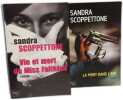 Petite musique de mort + La mort dans l'art + Vie et mort de Miss Faithfull + De peur et de larmes --- 4 livres. Sandra Scoppettone