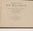 Premi&egrave;res notions de musique extraites des principes de la musique par A. Savard - 20e &eacute;d. A. Savard