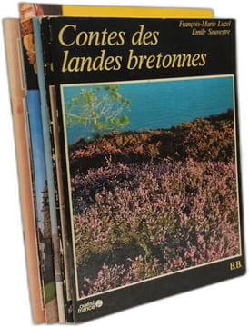 Contes des landes bretonnes + Les prénoms bretons + Art roman en Bretagne + Enclos et calvaires chapelles pardons et saints de Bretagne + La Bretagne ...