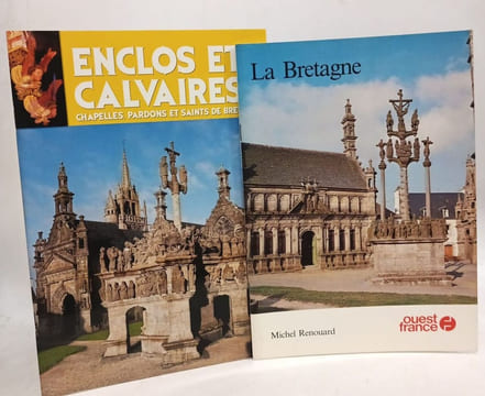 Contes des landes bretonnes + Les prénoms bretons + Art roman en Bretagne + Enclos et calvaires chapelles pardons et saints de Bretagne + La Bretagne ...