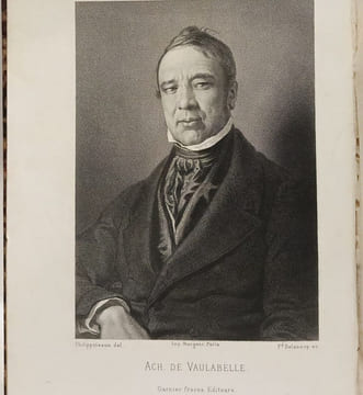 Histoire des deux restaurations jusqu'à l'avènement de louis philippe de janvier 1813 à octobre 1830 --TOMES 1 à 8. Ach. De Vaulabelle