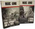 L'espion d'argile + Deux espions sur la piste --- 2 livres. Arno Marc
