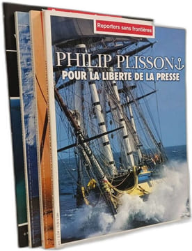 4 volumes de Reporters Sans Frontières: Philip Plisson + Elles changent l'Inde + 100 photos de GEO + Yann Arthus-Bertrand. Reporters Sans Frontières