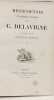7 volumes des oeuvres de Delavigne: Mess&eacute;niennes Th&eacute;&acirc;tre tomes: 1-2-3-4-6 (tome 5 manquant) Derniers chants. C. Delavigne