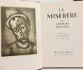 Le miserere. Rouault Georges