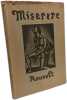 Le miserere. Rouault Georges