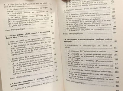 Accumulation et Developpement : Dix études sur les économies du tiers-monde