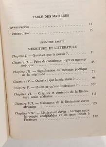 Negritude culture et civilisation : essai sur la finalite des faits sociaux