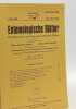Entomologische bl&auml;tter f&uuml;r biologie und systematik der k&auml;fer --- Mai 1969 Band 54 + BJuni 1964 Band 60 + Oktober 1965 Band 61 --- 3 livres. Krefeld