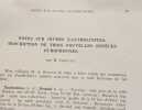 Revue fran&ccedil;aise d'Entomologie - TOME XX fasc. 4 (1953) + TOME XXV fasc. 1 (1958) + TOME XXVII fasc.4 (1960) + TOME XXVIII fasc. 1 (1961) + TOME XXX ...