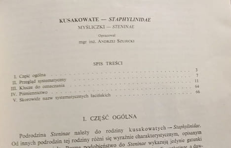 Klucze do oznaczania owadow polski / Polski zwiazek entomologiczny