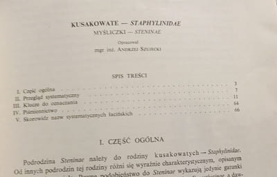 Klucze do oznaczania owadow polski / Polski zwiazek entomologiczny