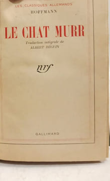 Le chat murr. Hoffmann