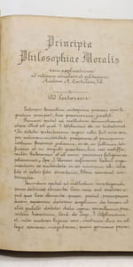 Principia philosophiae moralis cum applicatione ad ordinem socialem et politicum