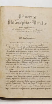Principia philosophiae moralis cum applicatione ad ordinem socialem et politicum. A. Castelein