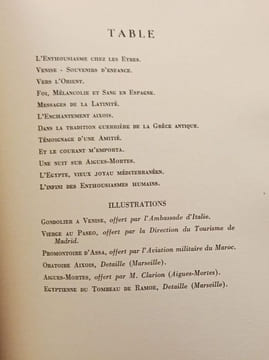 Les enthousiasmes méditerranéens. Ingold
