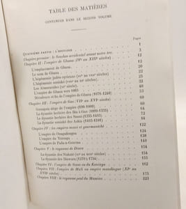 Haut-Sénégal Niger - TOME DEUX: L'Histoire + TOME TROIS: Les civilisations